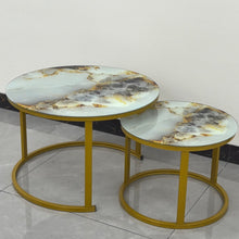 Nesting Coffee Table Set – Glass-Effect Modern Living Room Tables (2-Piece) — WIMU Kitchen Nairobi — Kenya · WIMU Kitchen