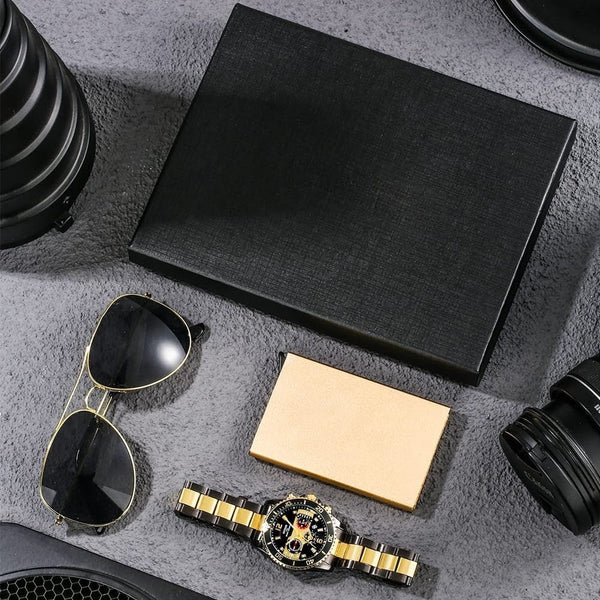 Men Gold Minimalist Gift Set — Kenya · WIMU Kitchen Nairobi