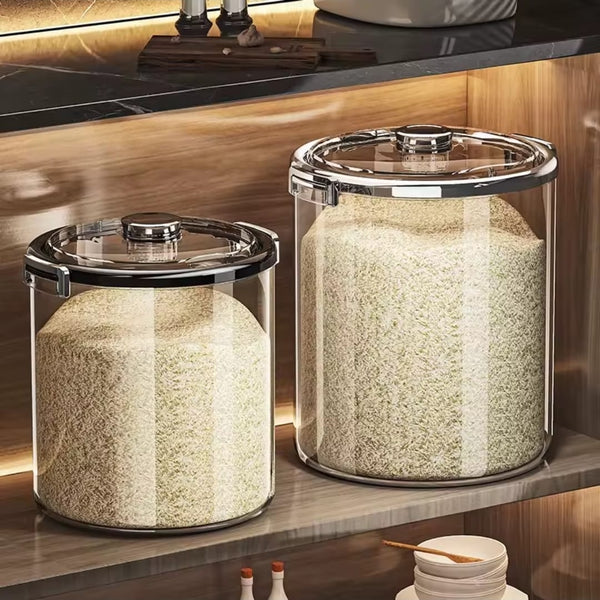 Acrylic Airtight Rice Storage Bucket, 5kg & 10kg — WIMU Kitchen Nairobi — Kenya · WIMU Kitchen Nairobi