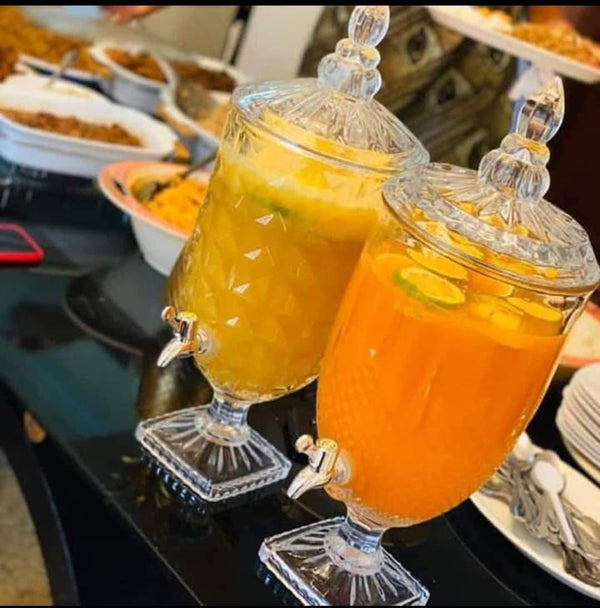 5L Heavy Glass Juice Dispenser with Tap — Kenya · WIMU Kitchen Nairobi