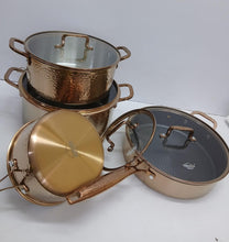 8-Piece Heavy Stainless Steel Cookware Set – Gold — Kenya · WIMU Kitchen
