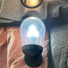 Aluminium Gate Light with Clear Speckled Glass and E27 Holder - Decorative Entrance Fitting LL 504A-BK — WIMU Kitchen Nairobi — Kenya · WIMU Kitchen