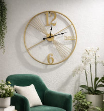Golden Metal Wall Clock - Nairobi, Kenya — view 2 — Kenya · WIMU Kitchen