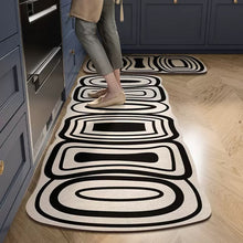 2 Piece Absorbent Kitchen Floor Mat Set, Non-Slip — view 6 — Kenya · WIMU Kitchen