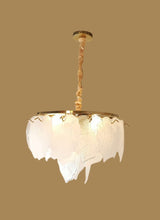 Glass Lotus Leaf Chandelier Pendant Light — Kenya · WIMU Kitchen