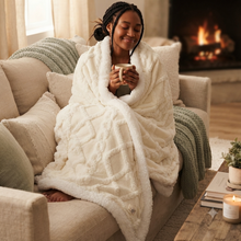 Sherpa Fleece Blanket 200 x 230cm - Oversized Plush Throw for Beds and Sofas — WIMU Kitchen Nairobi — Kenya · WIMU Kitchen
