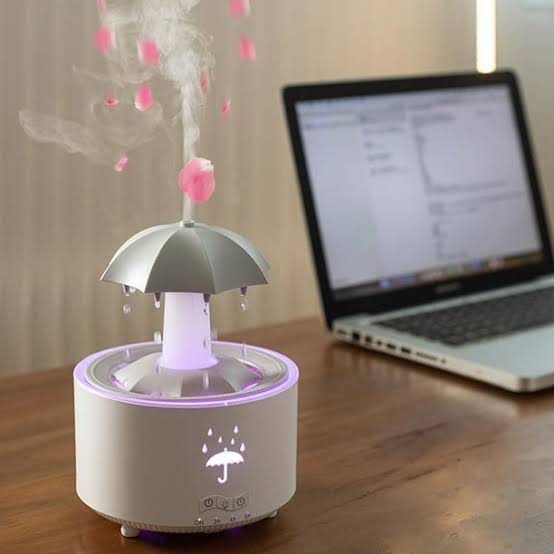 Umbrella Rain Aroma Diffuser 300ml - Rain Effect Mist Diffuser with Ambient Light — WIMU Kitchen Nairobi — Kenya · WIMU Kitchen Nairobi