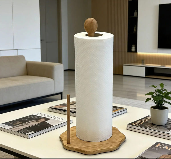 Bamboo Paper Towel Holder — WIMU Kitchen Nairobi — Kenya · WIMU Kitchen Nairobi