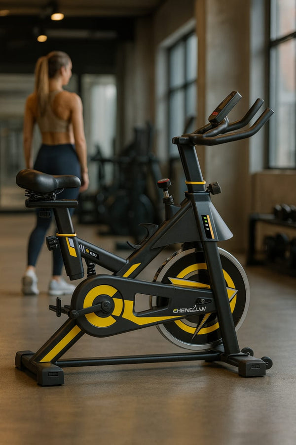 Spin Exercise Bike with 10kg Flywheel, Bluetooth Apps, Heart Rate Monitor & Spring-Enhanced Seat — WIMU Kitchen Nairobi — Kenya · WIMU Kitchen Nairobi