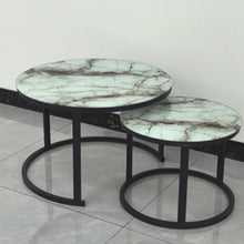 Nesting Coffee Table Set – Glass-Effect Modern Living Room Tables (2-Piece) — WIMU Kitchen Nairobi — Kenya · WIMU Kitchen