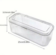Clear Acrylic Multipurpose Organiser, 1 or 2 Pack — view 4 — Kenya · WIMU Kitchen