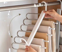 Heavy-Duty 6-Layer Folding Pants Hanger — WIMU Kitchen Nairobi — Kenya · WIMU Kitchen