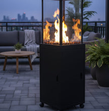 Firepit Glass Patio Outdoor Gas Heater with Visible Flame — Kenya · WIMU Kitchen