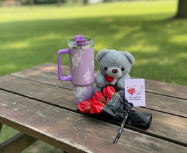 Ladies Stanley Mug & Teddy Bear Gift Set — Kenya · WIMU Kitchen