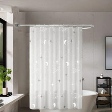 PEVA Shower Curtain with Hooks 180 x 200cm — view 8 — Kenya · WIMU Kitchen