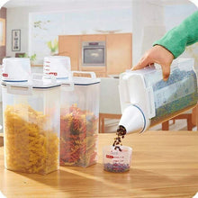 2L Cereal Storage Container with Handle and Measuring Cup, 15 x 7.5 x 29cm — WIMU Kitchen Nairobi — Kenya · WIMU Kitchen