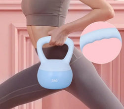 Soft Kettlebells for Home & Gym - Ergonomic Grip, Floor-Safe Shell (5kg Includes Free Gloves) — WIMU Kitchen Nairobi — Kenya · WIMU Kitchen