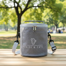 9L Insulated Round Lunch Bag – Compact Portable Cooler for Meals & Drinks — WIMU Kitchen Nairobi — Kenya · WIMU Kitchen