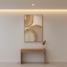 Geometric Printed Oil Painting — Kenya · WIMU Kitchen
