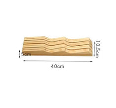 Wooden Kitchen Knife Holder - Nairobi, Kenya — view 2 — Kenya · WIMU Kitchen