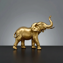 Golden Elephant Figurine – Mirror Gold Resin Statue for Home, Office & Reception Décor — WIMU Kitchen Nairobi — Kenya · WIMU Kitchen