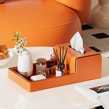 Leather Tissue Box with Integrated Storage Tray — WIMU Kitchen Nairobi — Kenya · WIMU Kitchen