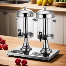 Stainless Steel Double Bowls Juice Dispenser (view 2) — Kenya · WIMU Kitchen