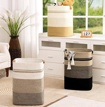Rope Woven Laundry Hamper with Leather Handles — WIMU Kitchen Nairobi — Kenya · WIMU Kitchen