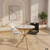 Minimalist Dining Table with Gold Stands — WIMU Kitchen Nairobi
