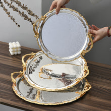 3-Piece Round Gold Plated Serving Tray Set — WIMU Kitchen Nairobi — Kenya · WIMU Kitchen