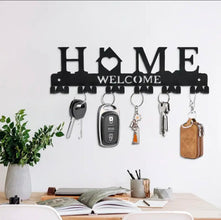 Black Metal Wall-Mounted Key Holder — WIMU Kitchen Nairobi — Kenya · WIMU Kitchen