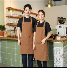 Adjustable Waterproof Apron with Pockets — view 5 — Kenya · WIMU Kitchen