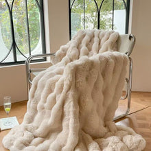 Bubble Throw Blanket 180 x 200cm - Soft Textured Blanket in Red, Beige Tie Dye or White — WIMU Kitchen Nairobi — Kenya · WIMU Kitchen