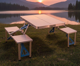 Portable Picnic Camping Table with 4 Seats — Kenya · WIMU Kitchen