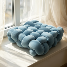 Scandinavian Woven Plush Cushion Pillow – Square Decorative Cushion — WIMU Kitchen Nairobi — Kenya · WIMU Kitchen