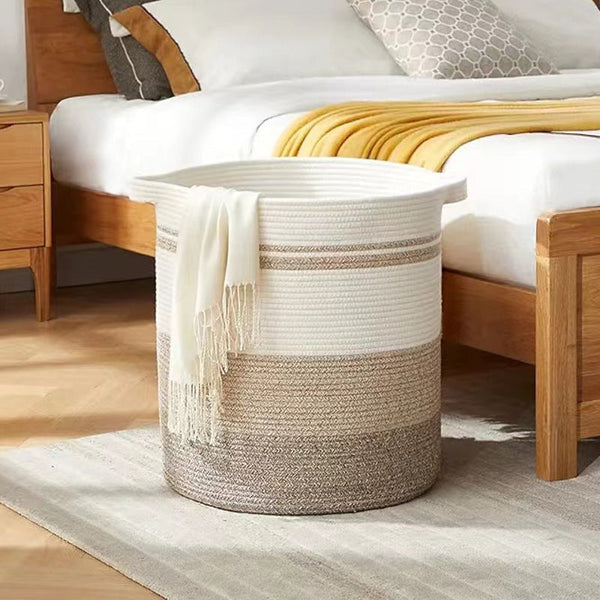 Large Cotton Rope Laundry Basket — WIMU Kitchen Nairobi — Kenya · WIMU Kitchen Nairobi