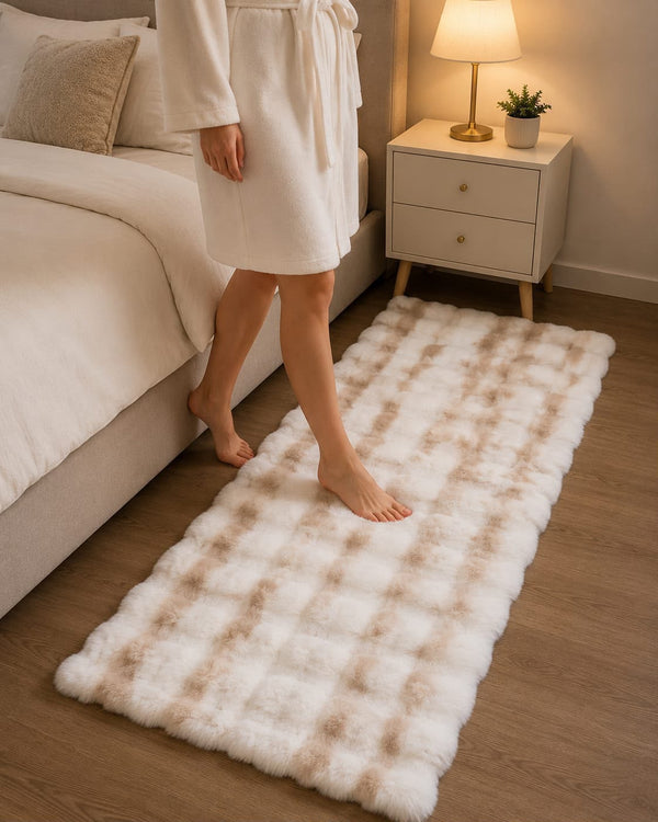 Thickened Bubble Velvet Area Rug, Ultra-Soft Faux Fur Floor Mat — WIMU Kitchen Nairobi — Kenya · WIMU Kitchen Nairobi