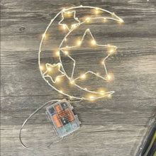 Crescent Moon and Stars Christmas Fairy Light, 42cm — WIMU Kitchen Nairobi — Kenya · WIMU Kitchen
