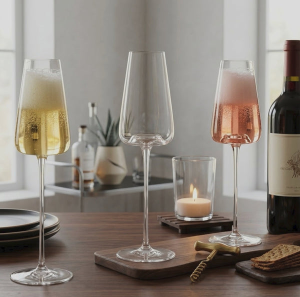 Long Stem Champagne Flutes, 2 Piece Set — WIMU Kitchen Nairobi — Kenya · WIMU Kitchen Nairobi