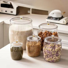 Transparent Sealed Storage Jar — WIMU Kitchen Nairobi — Kenya · WIMU Kitchen