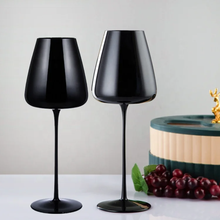 2pcs Black Wine Glasses (view 2) — Kenya · WIMU Kitchen