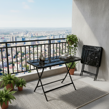 Marble Folding Table – Space-Saving Foldable Desk & Dining Table (White or Black) — WIMU Kitchen Nairobi — Kenya · WIMU Kitchen