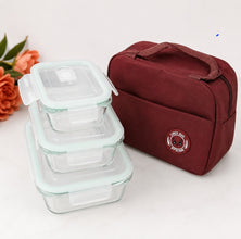 Glass Snack Box with Insulated Lunch Bag — Kenya · WIMU Kitchen