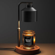 Electric Candle Warmer with Wooden Base – close-up — Kenya · WIMU Kitchen