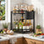 2 Tier Triangular Corner Kitchen Storage Rack — WIMU Kitchen Nairobi