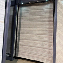 Fuwwa Fine Linear Stripe Rug, Beige Grey, 3 Sizes — view 5 — Kenya · WIMU Kitchen