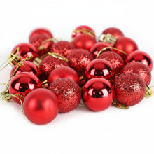 24 Piece 8cm Red Christmas Baubles - Nairobi — view 3 — Kenya · WIMU Kitchen