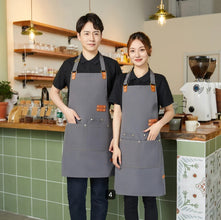 Adjustable Waterproof Apron with Pockets — view 2 — Kenya · WIMU Kitchen