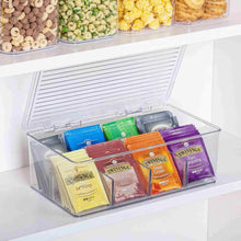 Acrylic Tea Bag Organizer with Cover & Divider Compartments — WIMU Kitchen Nairobi — Kenya · WIMU Kitchen