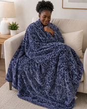 Textured Fleece Blanket – Soft Plush 200×230cm Throw (6 Colours) — WIMU Kitchen Nairobi — Kenya · WIMU Kitchen